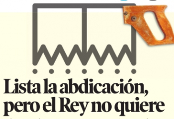 Abdicación adelanto Juan Carlos I