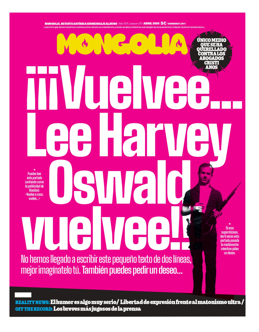 ¡¡¡Vuelvee... Lee Harvey Oswald vuelve!!!