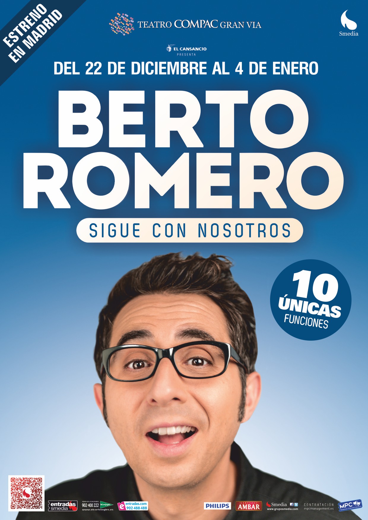 Suscriptores Sorteamos Entradas Dobles Para Ver A Berto Romero En Madrid Mongolia